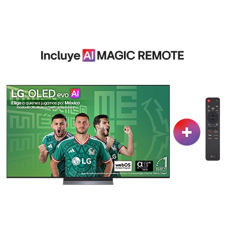 LG Pantalla 77 pulgadas LG OLED evo AI C6 4K SMART TV webOS 2026, OLED77C6PSA